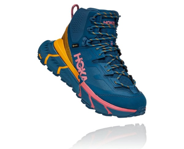 Hoka One One TenNine Hike GORE-TEX Womens UK - Blue Walking Boots - BIMHL7259